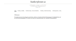 Desktop Screenshot of bankersforum.ch